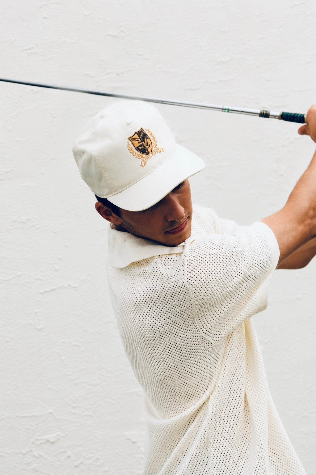 Summer Sail Mesh Polo ( ocean sky )