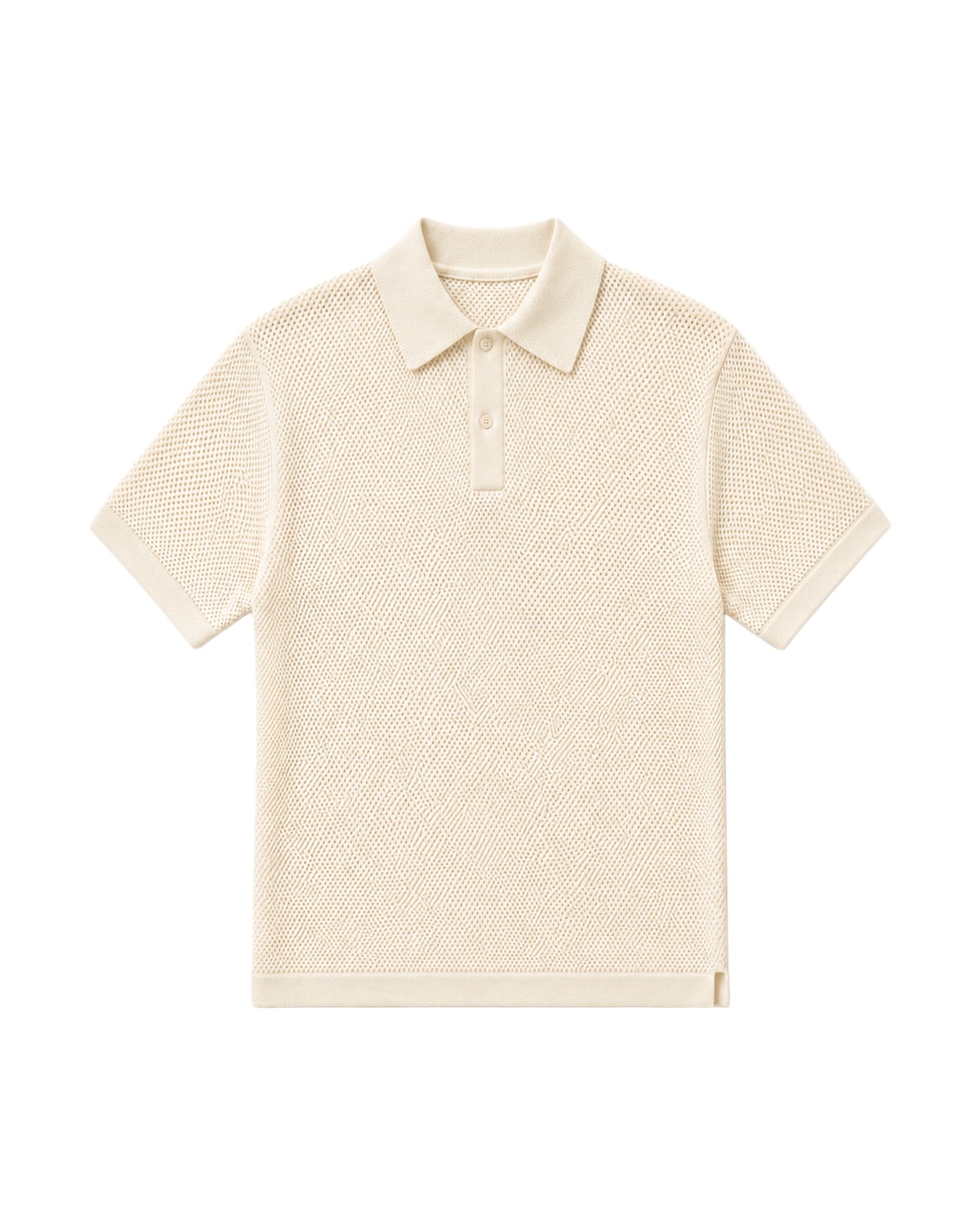 Summer Sail Mesh Polo ( ivory )