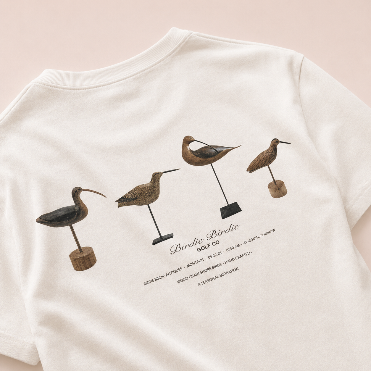 Antique Birds Graphic Tee