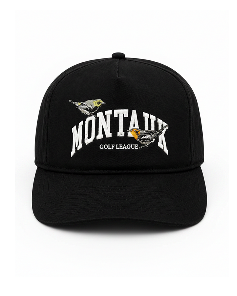 Montauk Golf League Snapback ( black )
