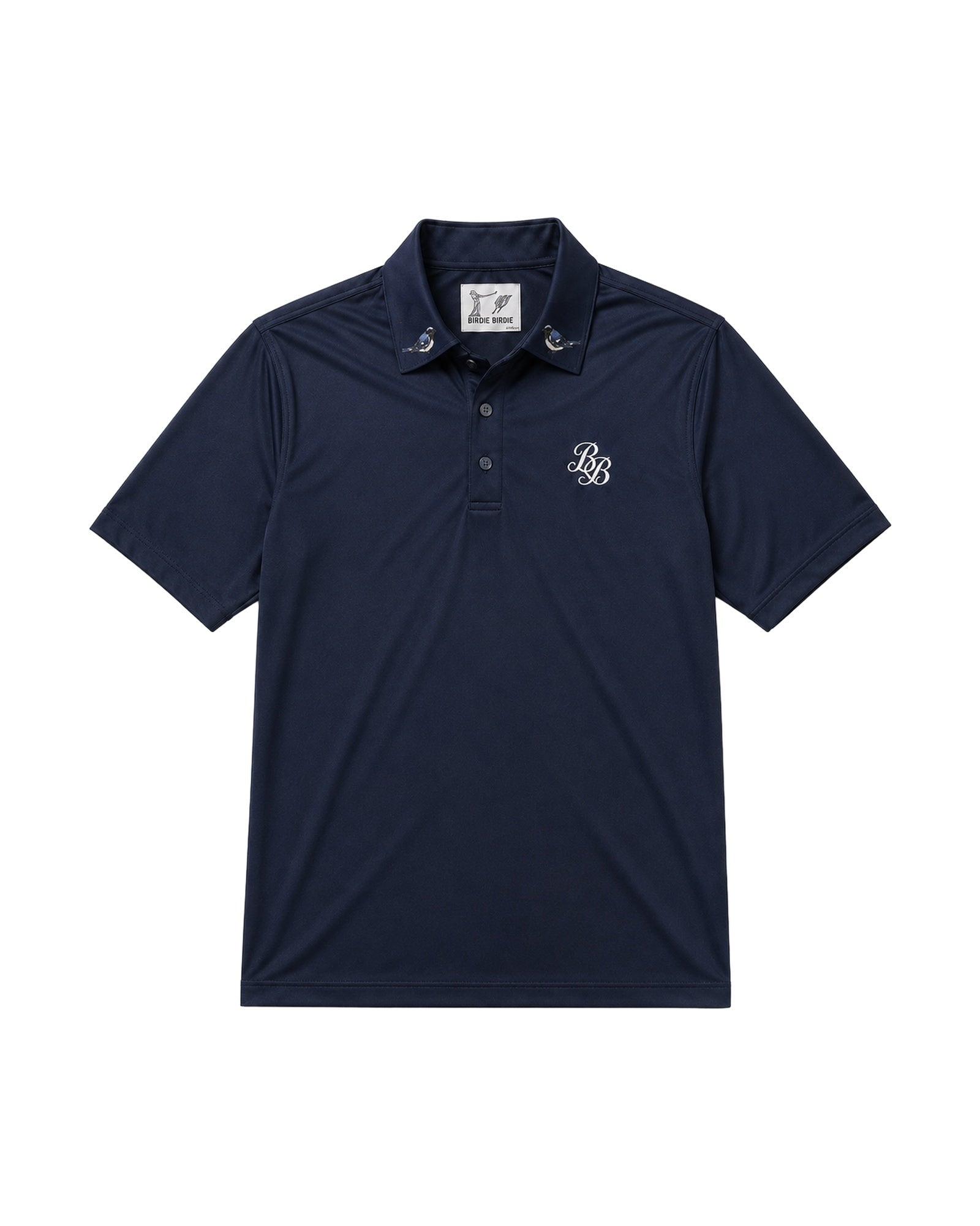 BB Players Polo ( navy- black throated blue warbler )