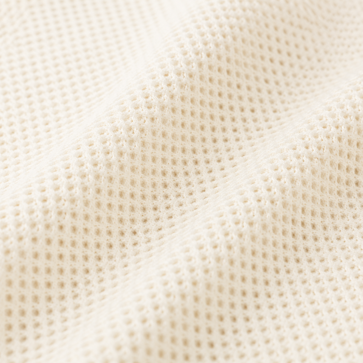 Summer Sail Mesh Polo ( ivory )
