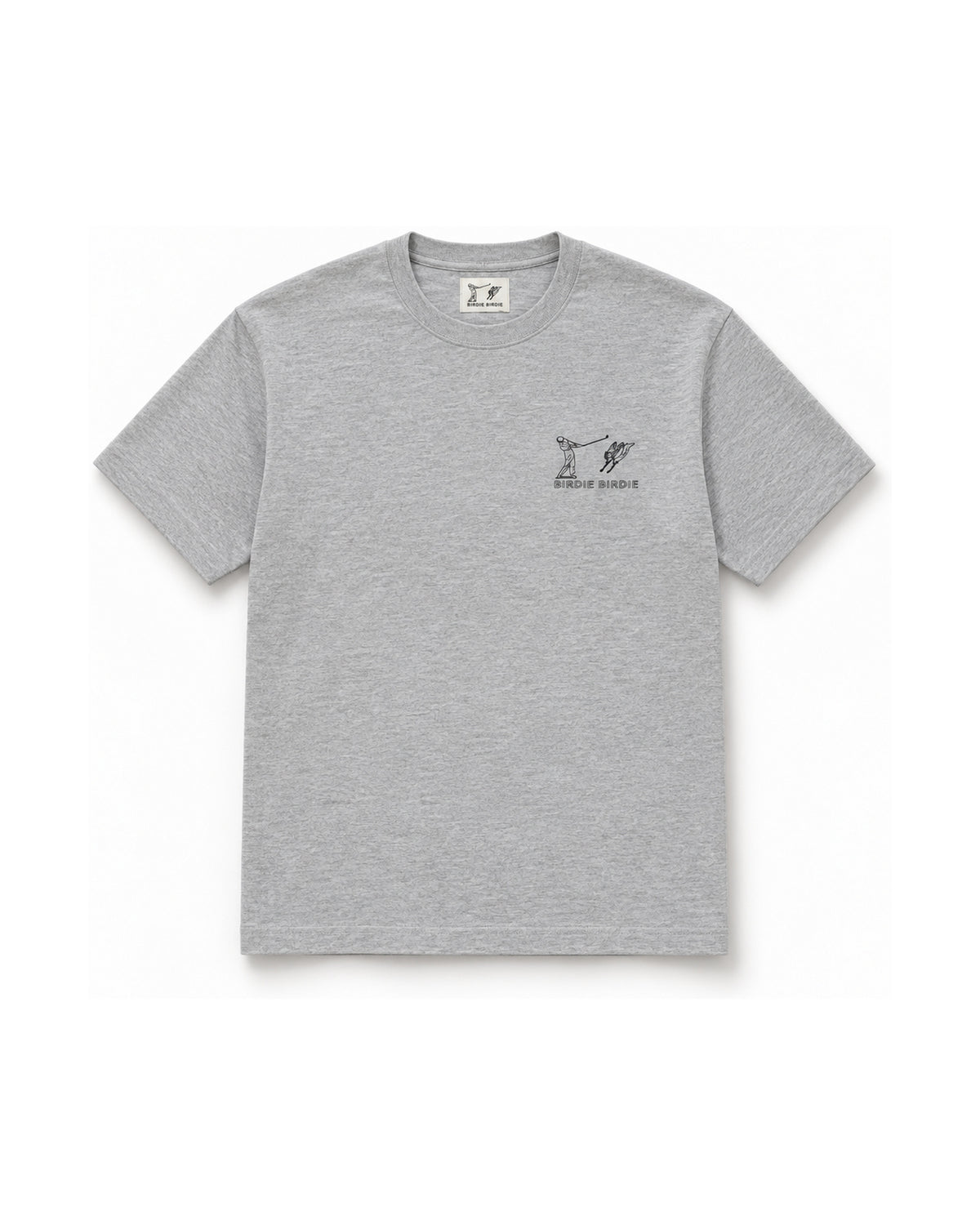 BB Swing Logo Tee ( heather grey )